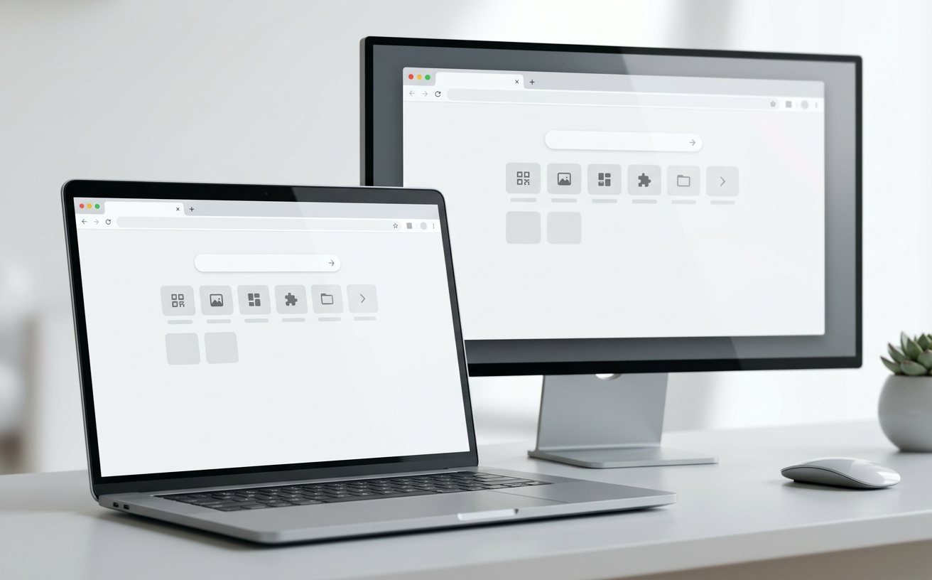 谷歌浏览器下载安装流程示意图