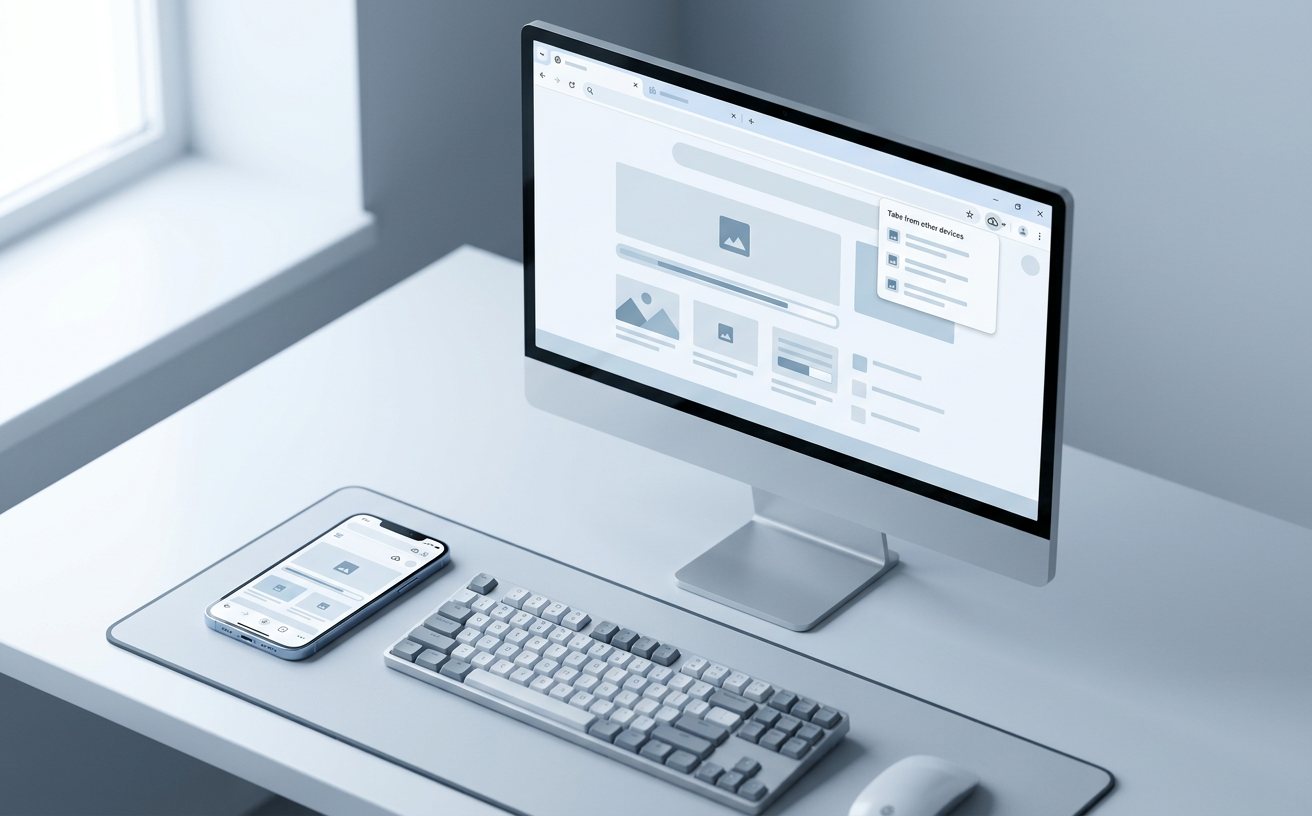 谷歌浏览器多设备同步界面